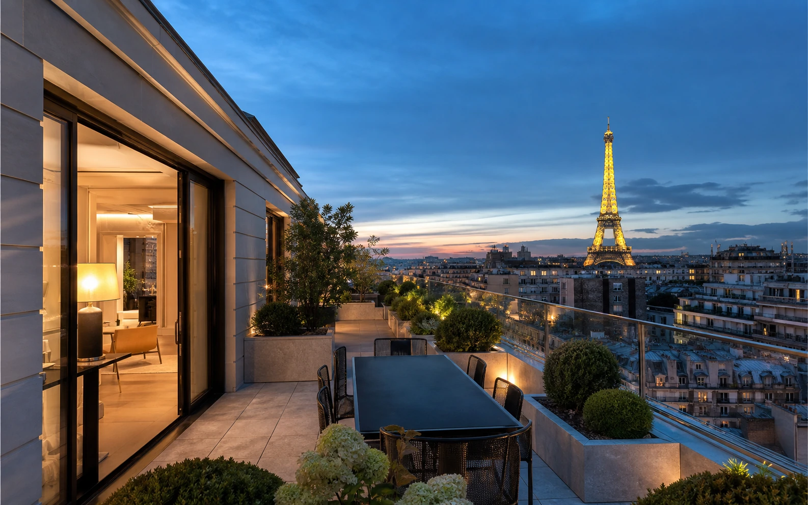 Paris Estate XVII penthouses